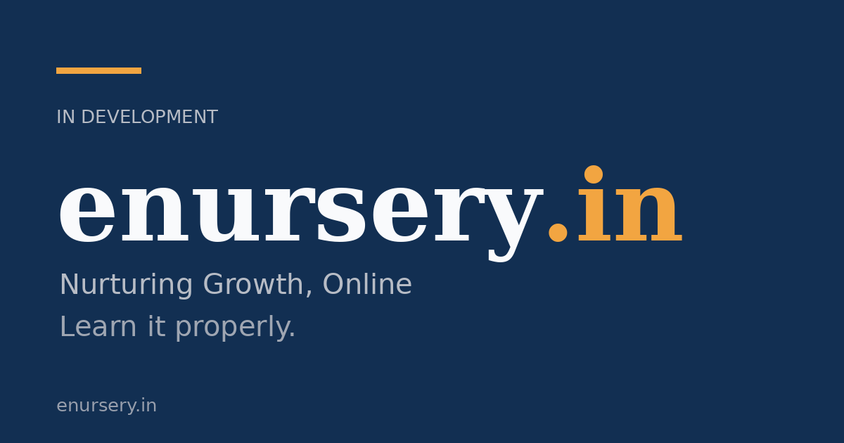 Link preview image for enursery.in